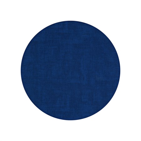 tovaglietta tonda double face fabric blu navy